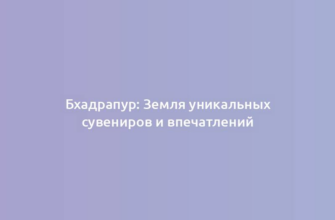 Бхадрапур: Земля уникальных сувениров и впечатлений