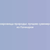 Сокровища природы: лучшие сувениры из Пачмархи